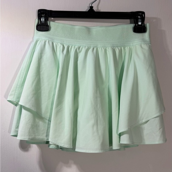 lululemon athletica Dresses & Skirts - Lululemon Mint Green Court Rival Highrise Skirt